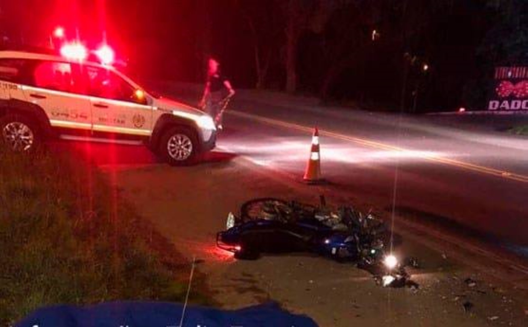 Studio Notícias | Studio TV Motociclista morre em acidente na RSC 287 em Montenegro