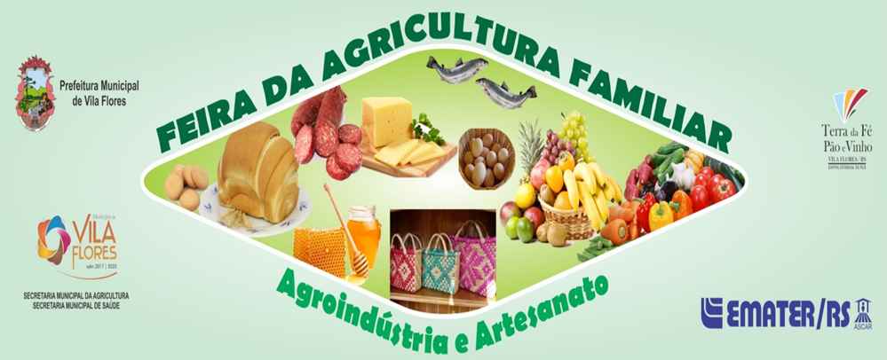 Vila Flores realiza feira de produtos do município 1 Studio Notícias | Studio TV Vila Flores realiza feira de produtos do município
