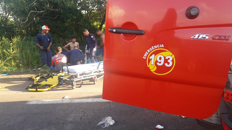 Studio Notícias | Studio TV Acidente deixa sete feridos no km 302 da BR 285, saída de Passo Fundo para Carazinho
