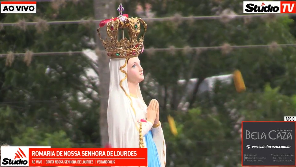 77ª Festa em Honra a Nossa Senhora de Lourdes de Veranópolis | Celebração do dia 11/02/2019 1 Studio Notícias | Studio TV 77ª Festa em Honra a Nossa Senhora de Lourdes de Veranópolis | Celebração do dia 11/02/2019