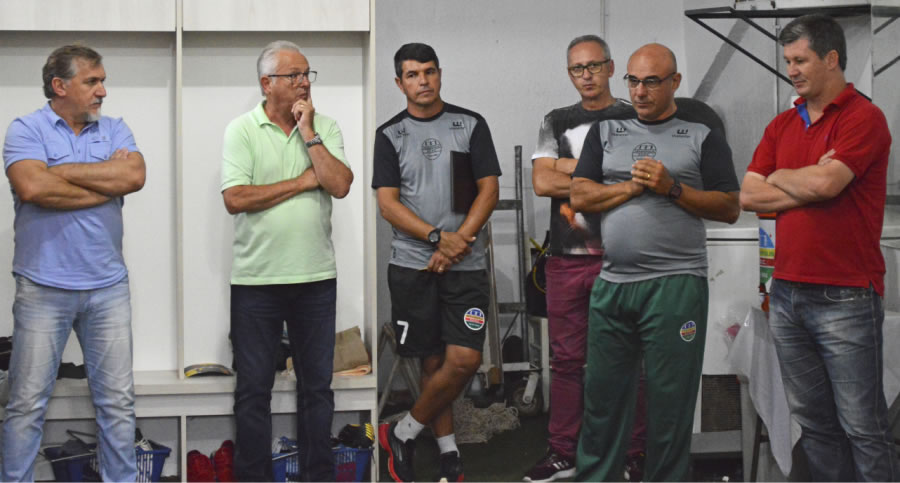 Um campeonato de quatro jogos, essa foi a tônica do discurso da nova liderança do Pentacolor 1 Studio Notícias | Studio TV Um campeonato de quatro jogos, essa foi a tônica do discurso da nova liderança do Pentacolor