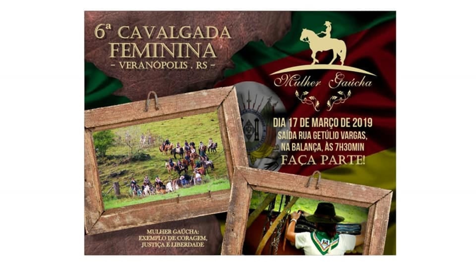 Studio Notícias | Studio TV Cavalgada Feminina da Mulher Gaúcha ocorre em Veranópolis