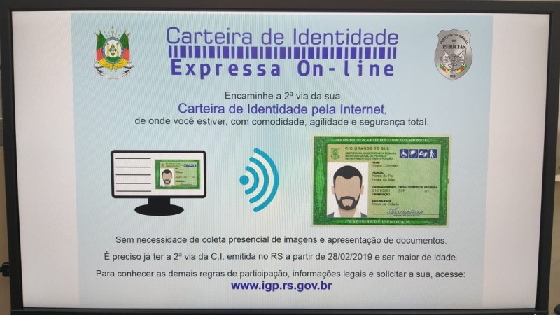 Studio Notícias | Studio TV IGP RS lança carteira de identidade pela internet