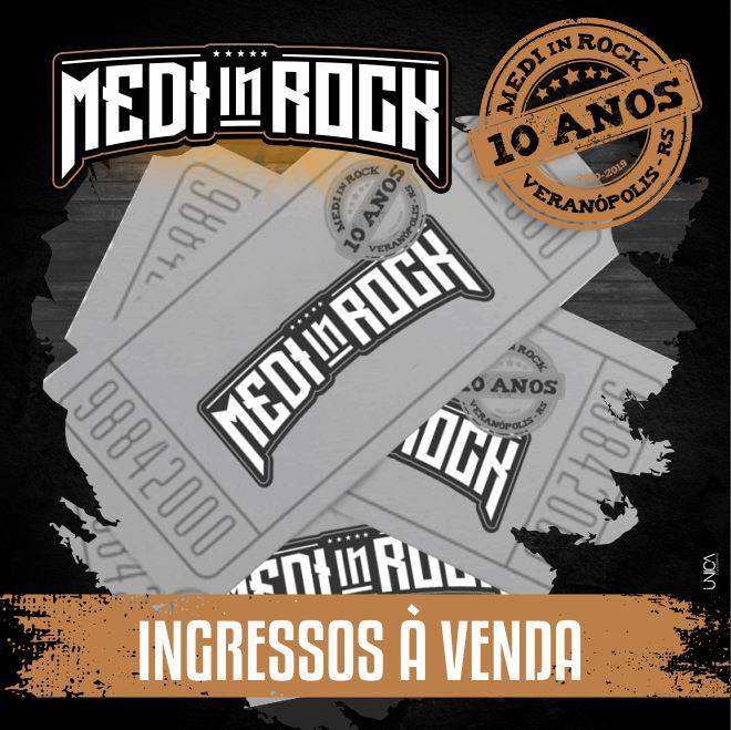 Studio Notícias | Studio TV Medi In Rock 10 Anos divulga primeiras atrações