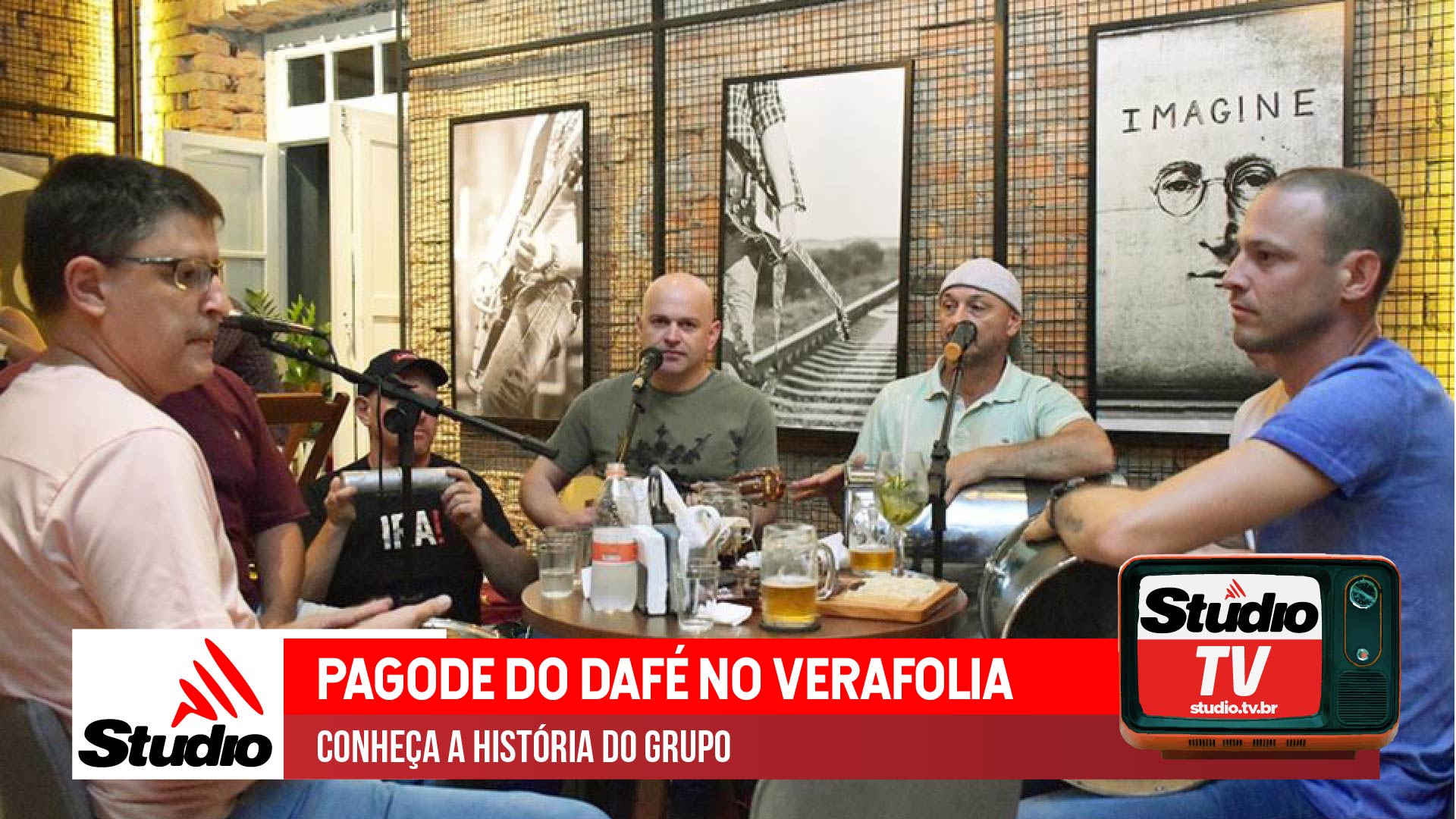 Studio Notícias | Studio TV Studio TV | Pagode do Dafé no Verafolia