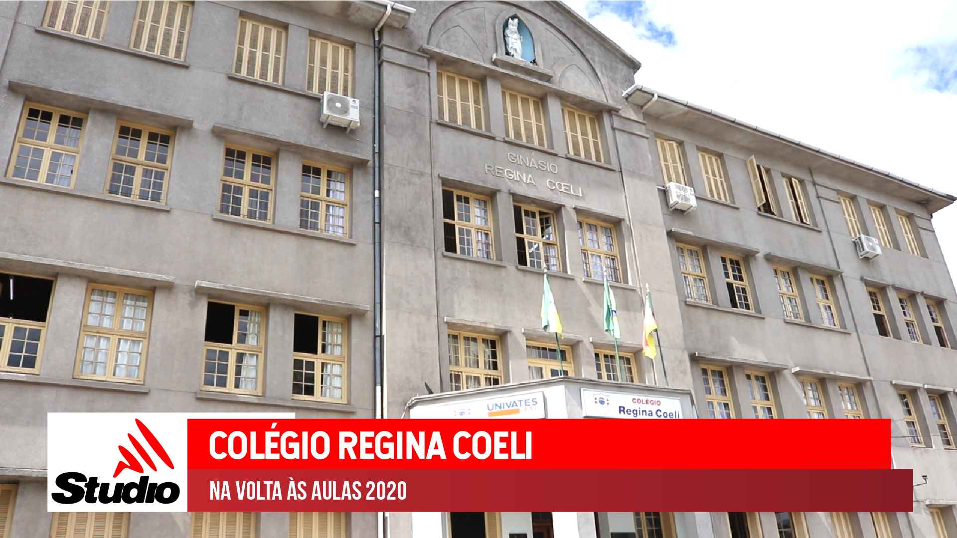Studio Notícias | Studio TV Studio TV | Colégio Regina Coeli na volta às aulas