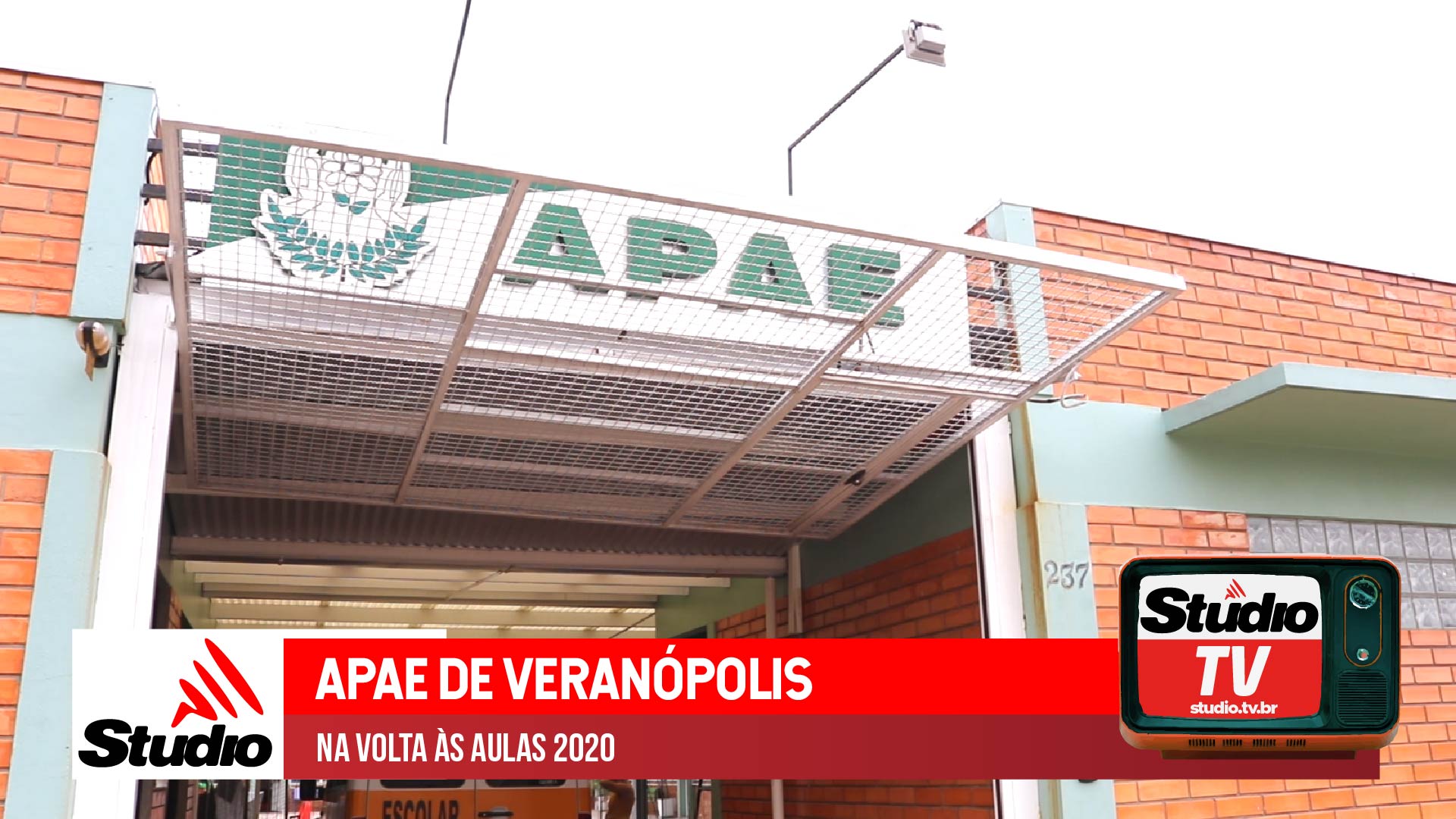 Studio Notícias | Studio TV Studio TV | APAE de Veranópolis na volta às aulas 2020