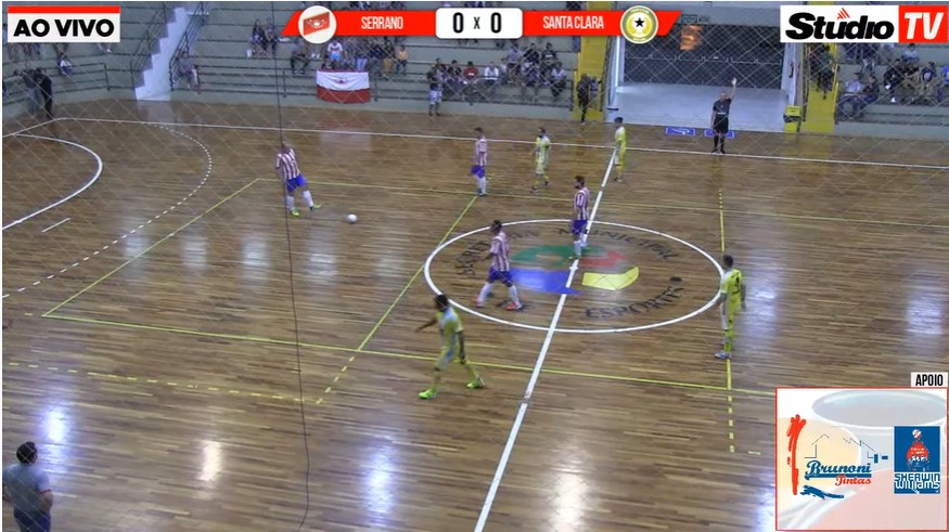 Studio Notícias | Studio TV Confira os placares dos primeiros jogos do Campeonato Municipal de Futsal de Veranópolis; assista aos jogos