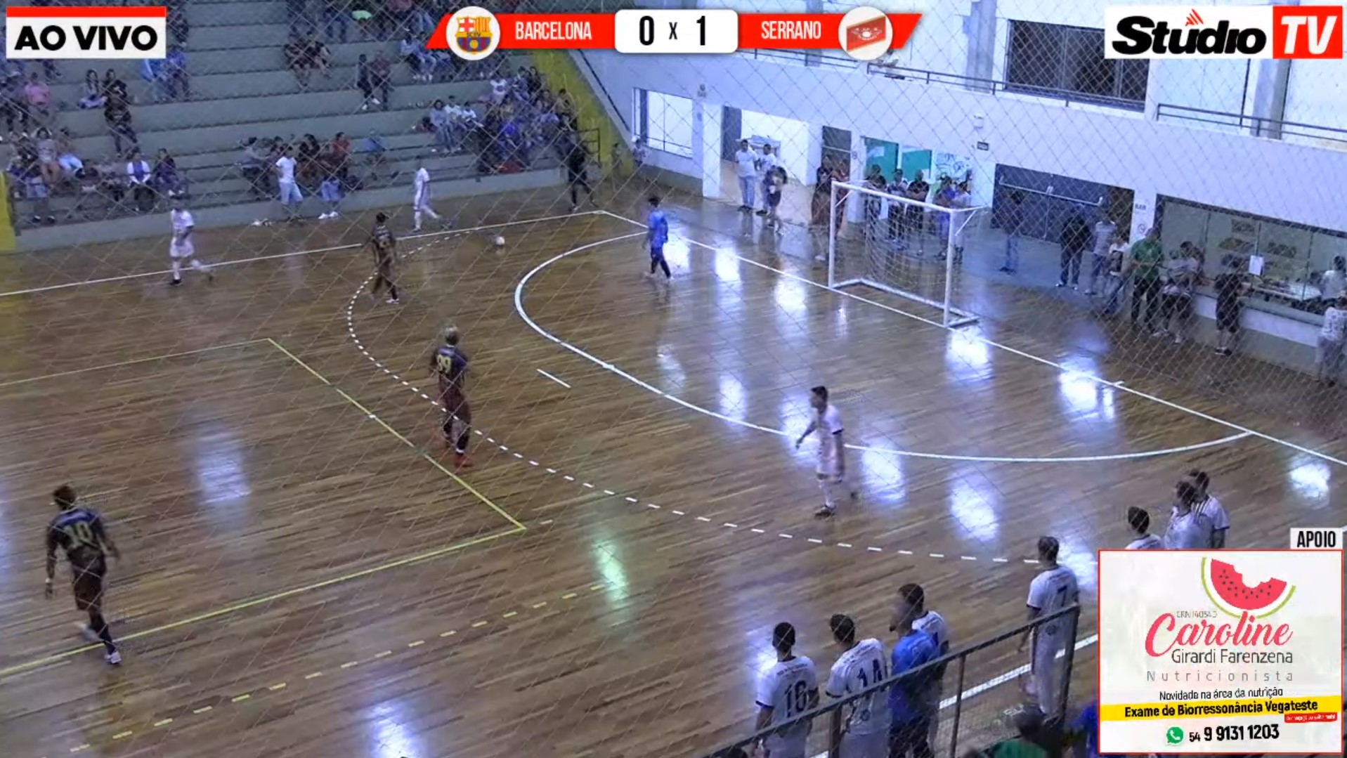 Studio Notícias | Studio TV Confira os resultados da rodada do Futsal de Veranópolis desta sexta-feira, 28