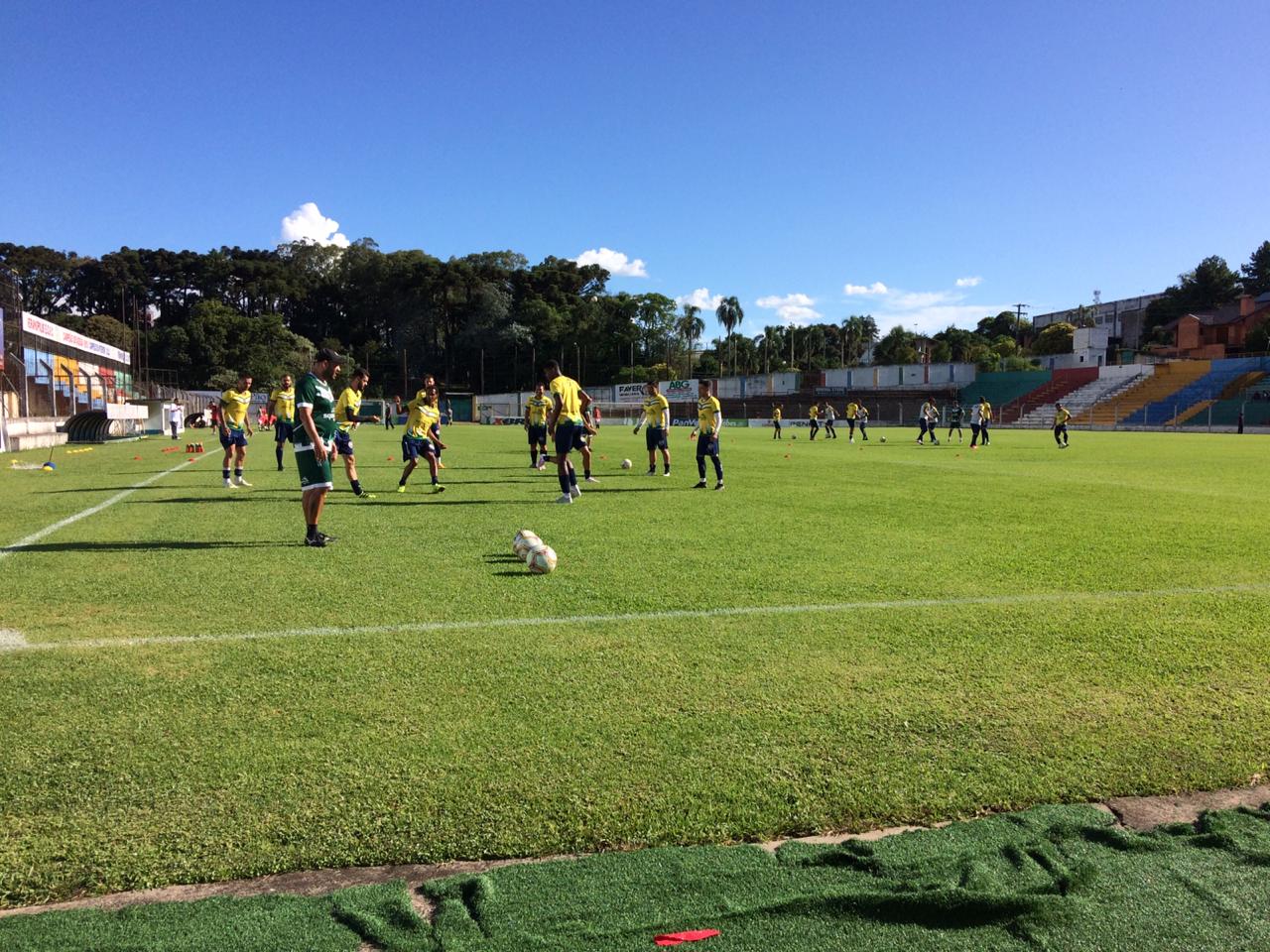 Studio Notícias | Studio TV VEC empata amistoso contra Associação Nova Prata no Estádio Antônio David Farina