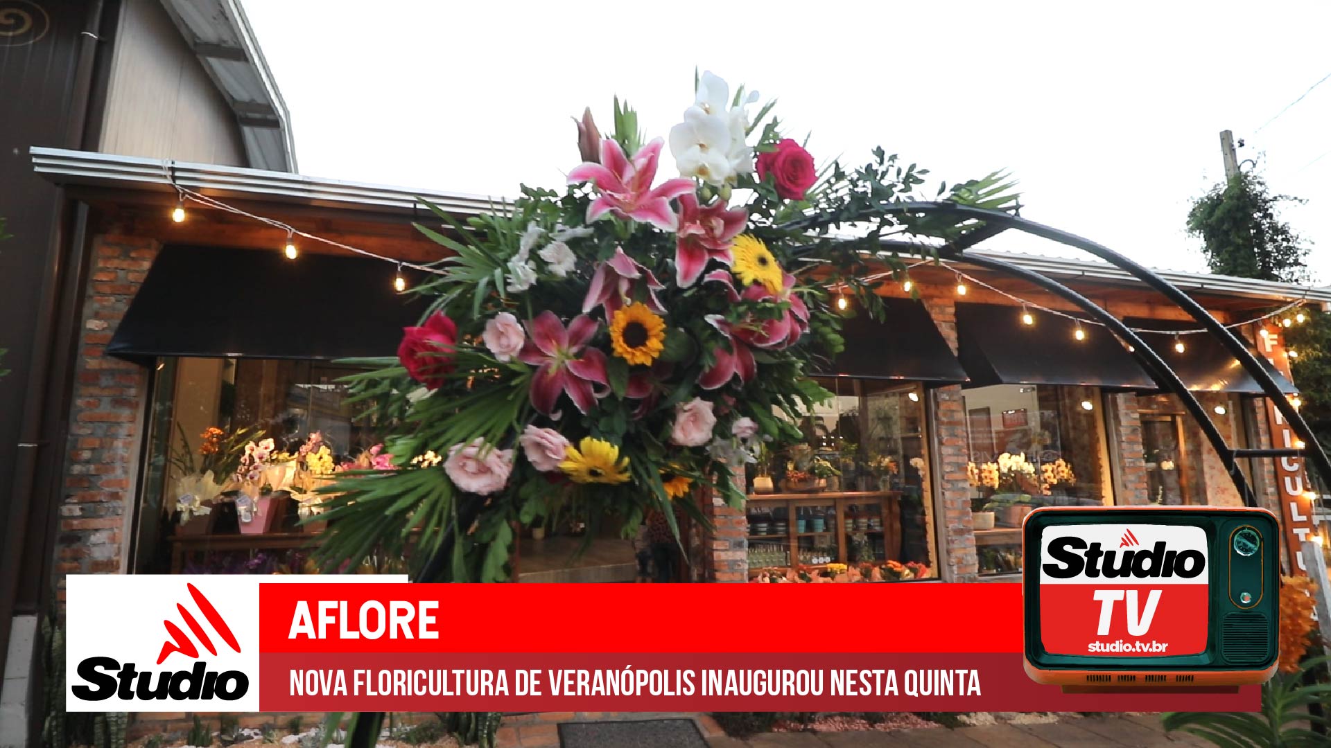 Studio Notícias | Studio TV Studio TV | Aflore inaugura em Veranópolis