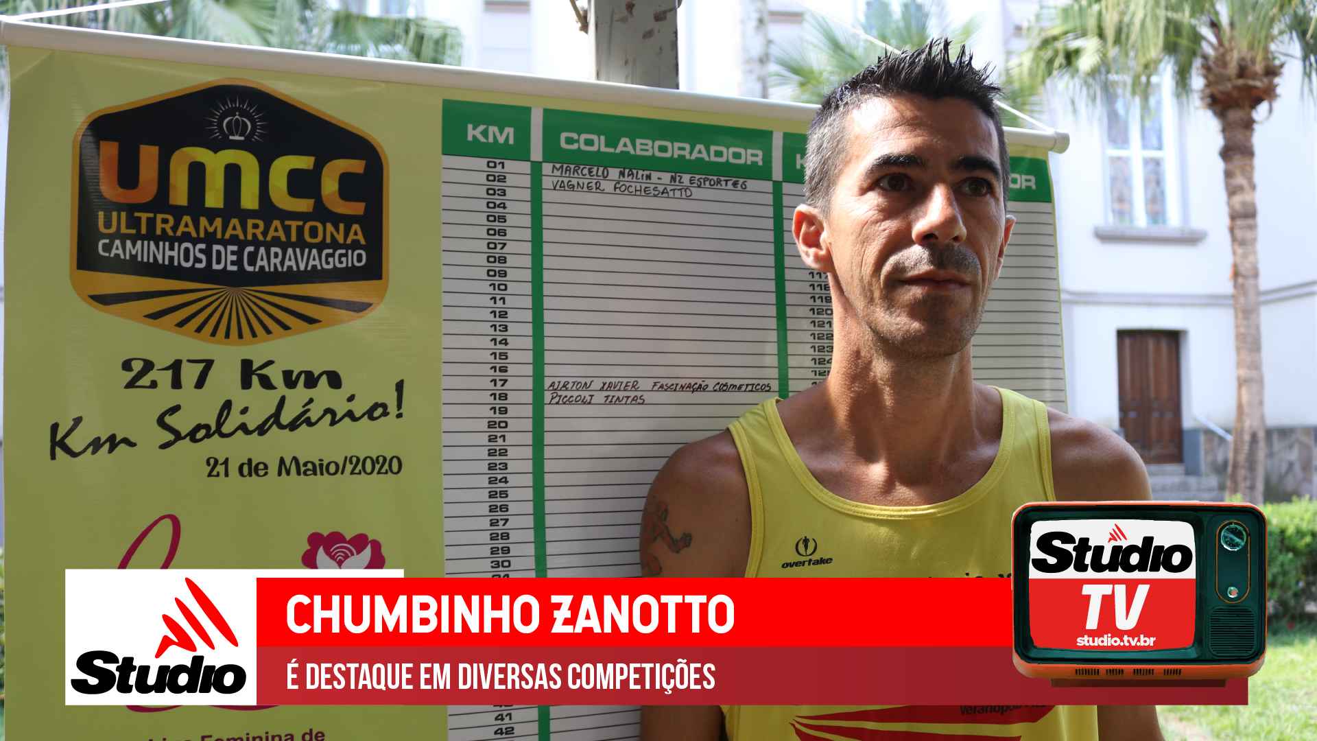 Studio Notícias | Studio TV Studio TV | Chumbinho Zanotto é destaque em diversas competições