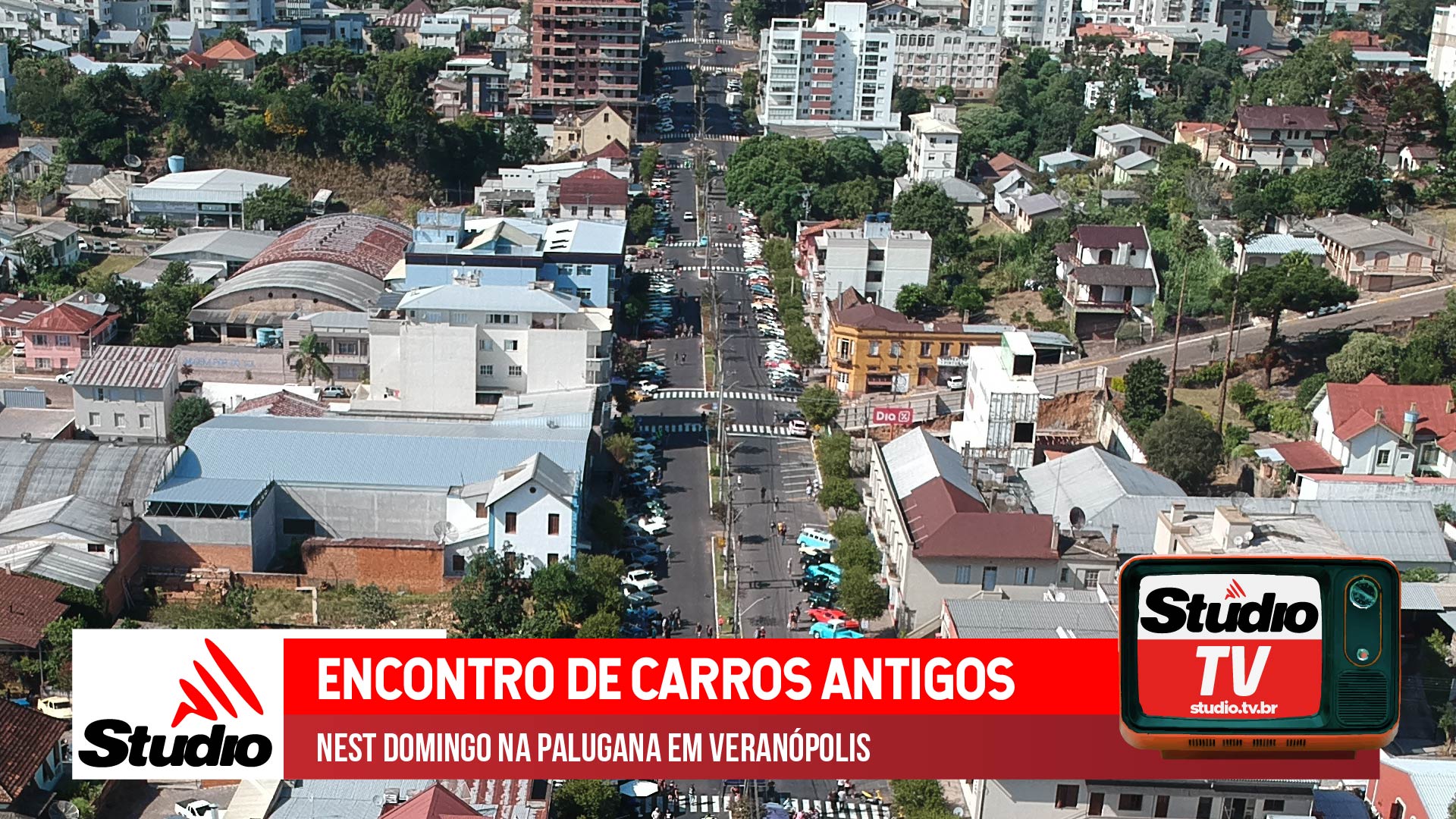 Studio Notícias | Studio TV Studio TV | 9° Encontro de Carros Antigos de Veranópolis