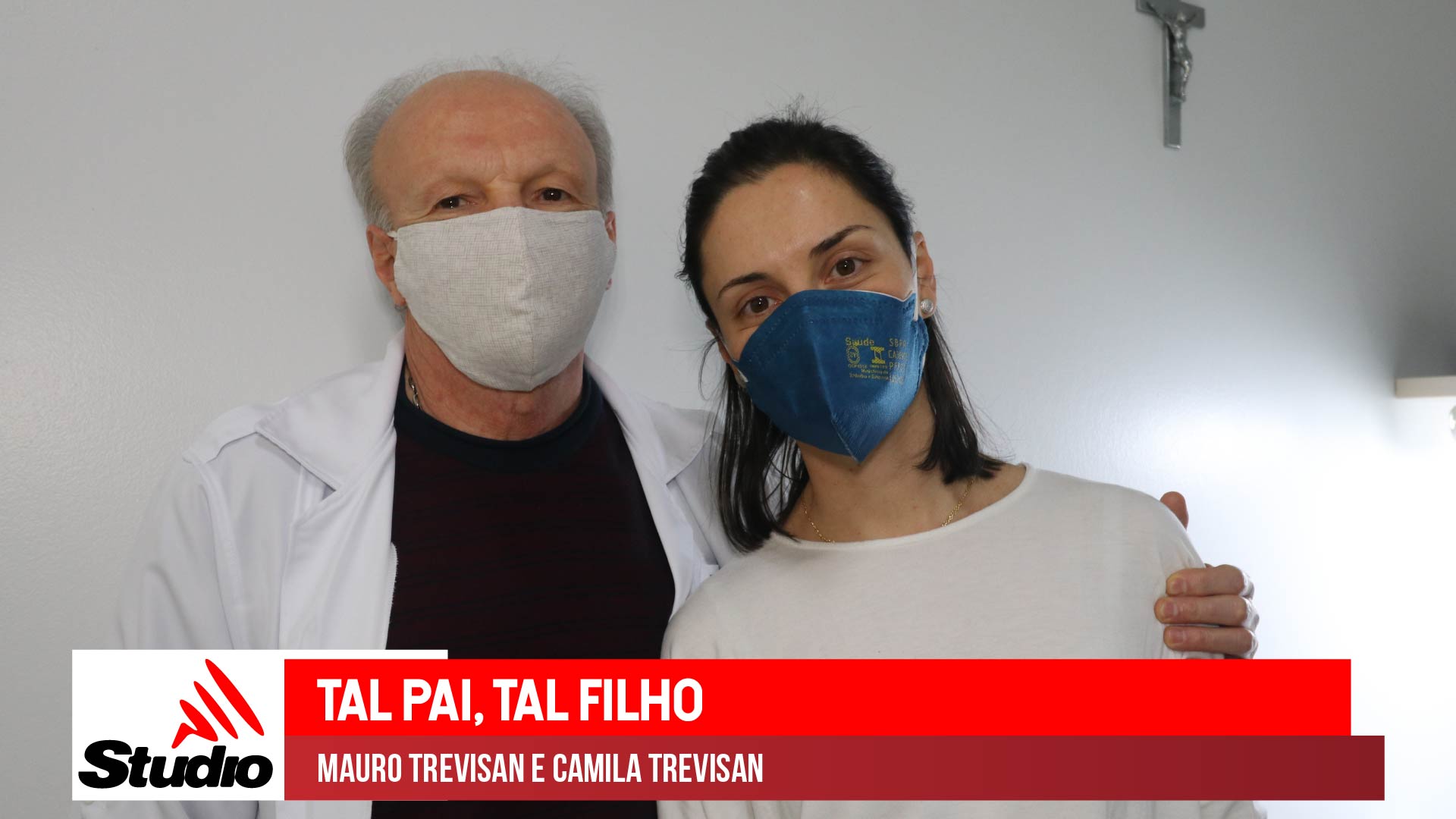 Studio Notícias | Studio TV Studio TV | Tal pai, tal filho | Mauro Trevisan e Camila Trevisan