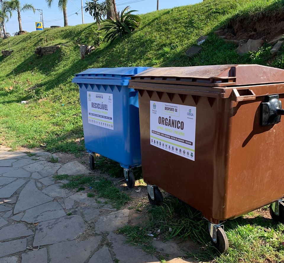 Studio Notícias | Studio TV Novos containers de lixo são instalados em Veranópolis