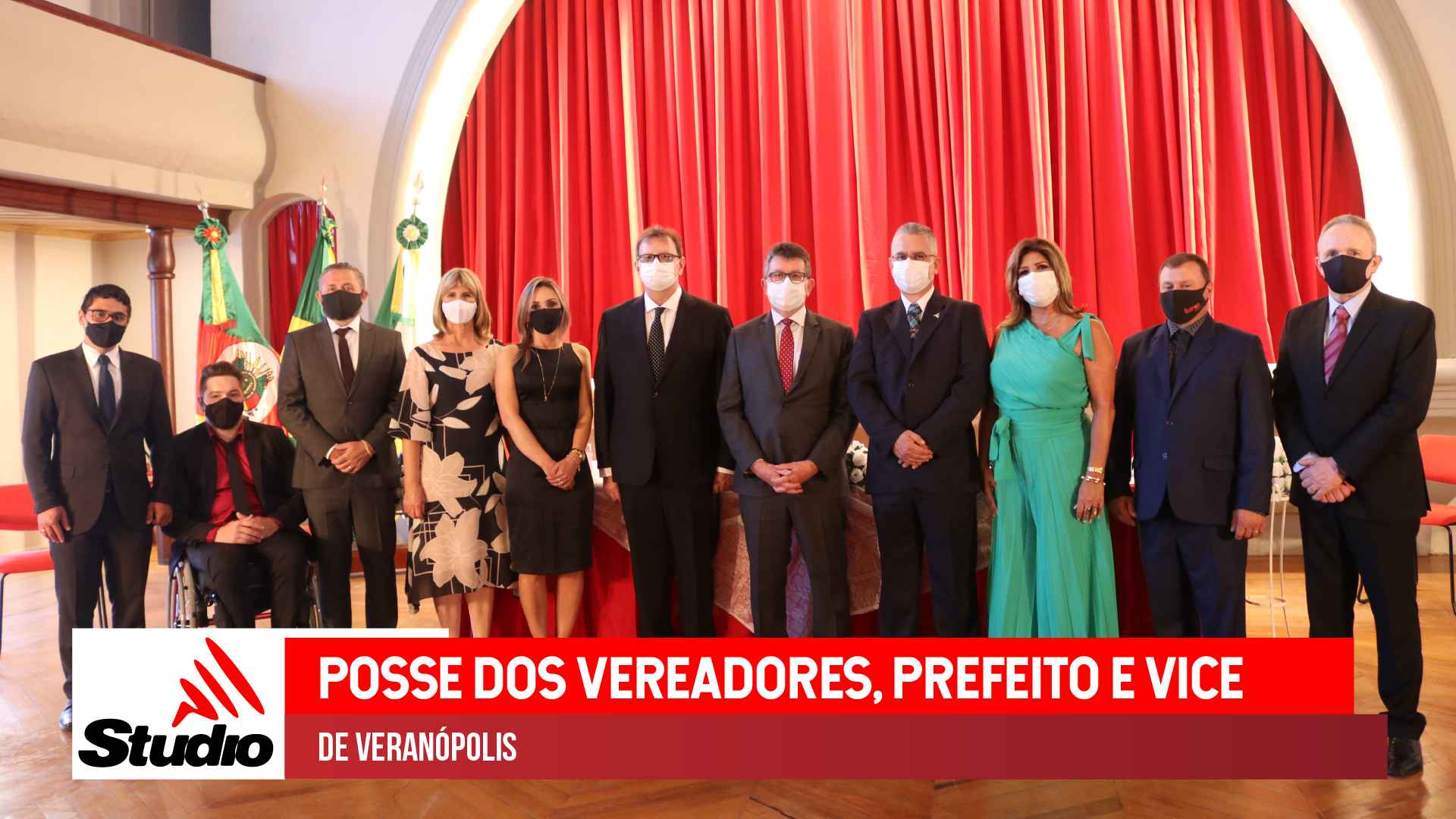 Studio Notícias | Studio TV Studio TV | Cerimônia de Posse dos Vereadores, Prefeito e Vice de Veranópolis