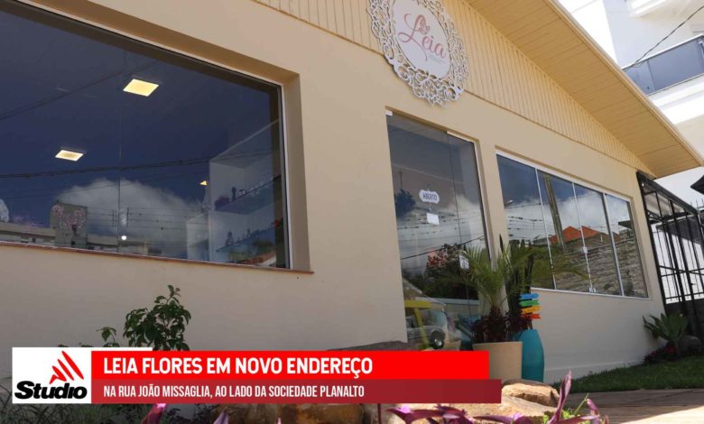 Studio Notícias | Studio TV Studio TV | Léia Flores em novo endereço