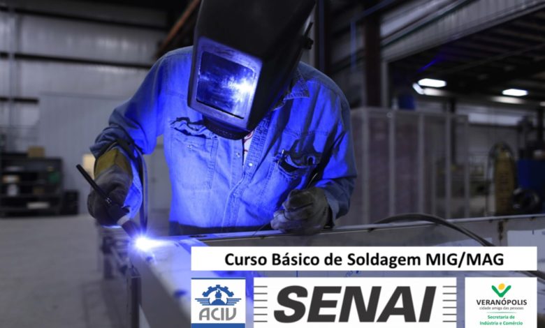 Studio Notícias | Studio TV Curso Básico de Soldagem MIG/MAG é oferecido pelo Senai em parceria da ACIV