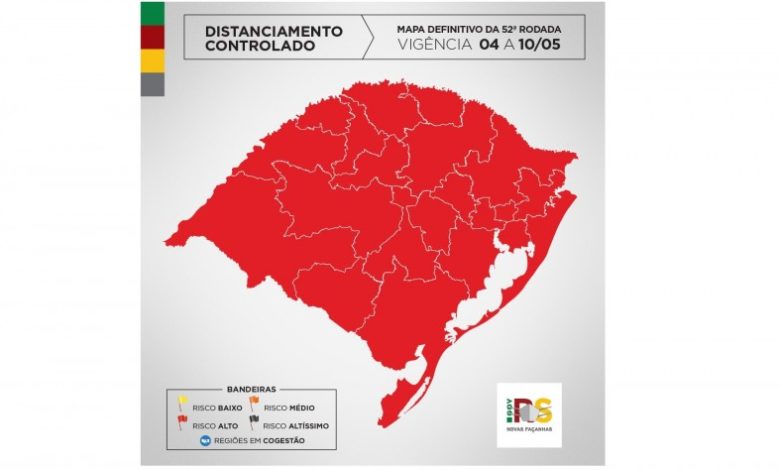 Studio Notícias | Studio TV Em bandeira vermelha até 10 de maio, Estado mantém publicação diária de dados