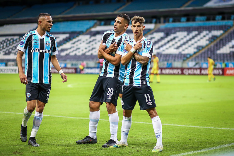 Superioridade no Estado até nas goleadas - Grêmio 8x0 Aragua-VEN (Copa Sul-Americana - 3ª Rodada) 1 Studio Notícias | Studio TV Superioridade no Estado até nas goleadas - Grêmio 8x0 Aragua-VEN (Copa Sul-Americana - 3ª Rodada)