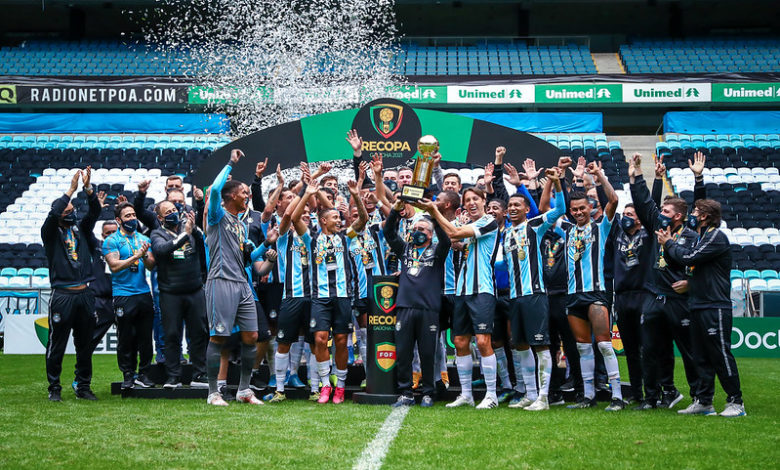 Studio Notícias | Studio TV Taça no armário! - Grêmio 3x0 Santa Cruz (Recopa Gaúcha 2021)