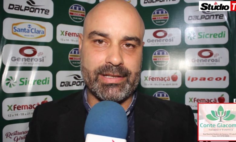 Studio Notícias | Studio TV Cristian de Souza deve ser confirmado como técnico do VEC