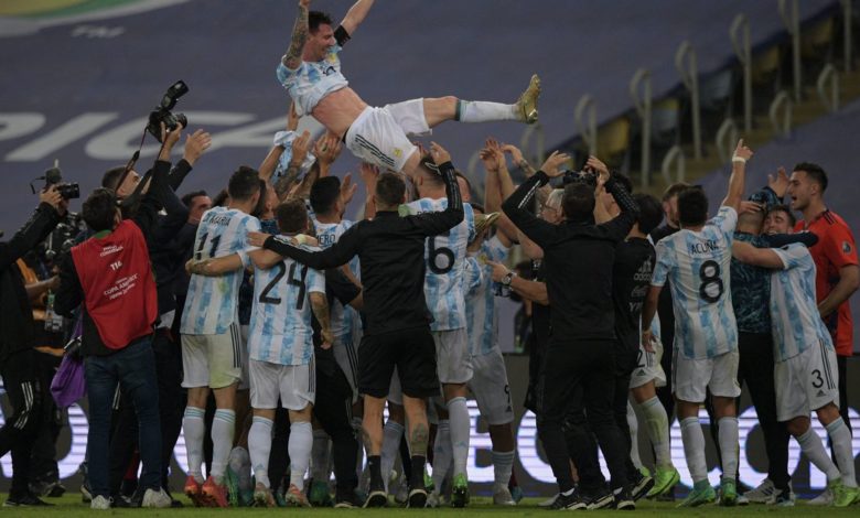 Studio Notícias | Studio TV Argentina vence Brasil na Copa América e quebra jejum de títulos