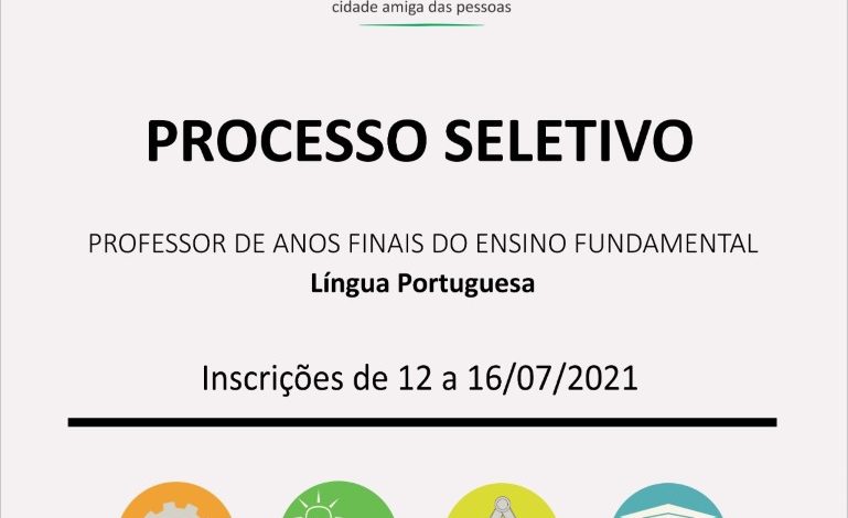 Studio Notícias | Studio TV Prefeitura de Veranópolis abre processo seletivo para professor de anos finais do ensino fundamental - língua portuguesa