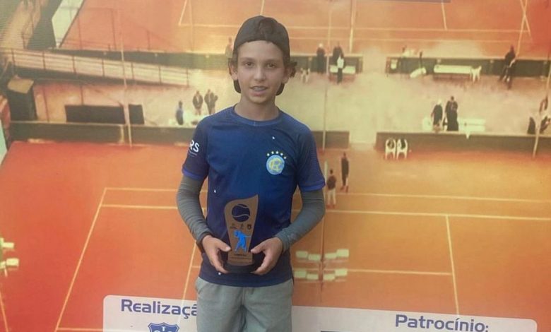 Studio Notícias | Studio TV Jovem veranense é campeão brasileiro no 1º ATC Nacional de Tênis Infantojuvenil