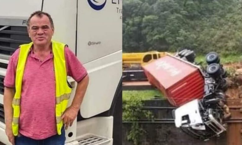 Studio Notícias | Studio TV Caminhoneiro é a primeira vítima identificada da tragédia na BR-376