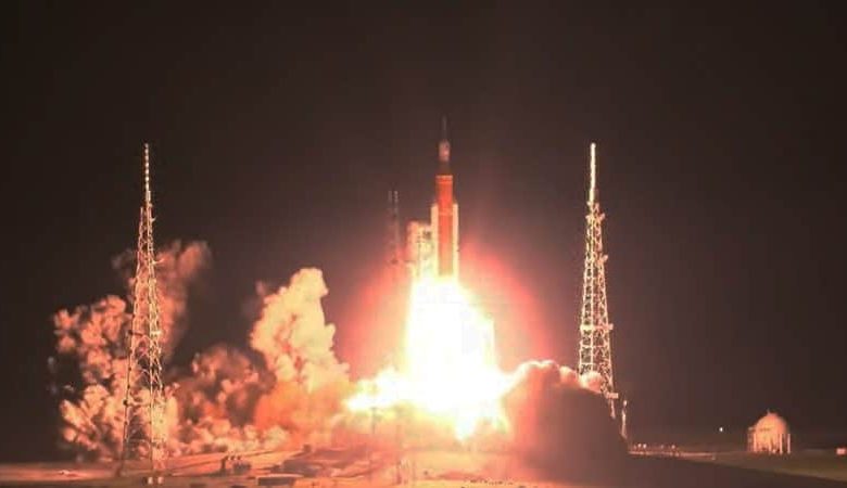 Studio Notícias | Studio TV Artemis I : Nasa lança foguete não tripulado para Lua em nova missão histórica