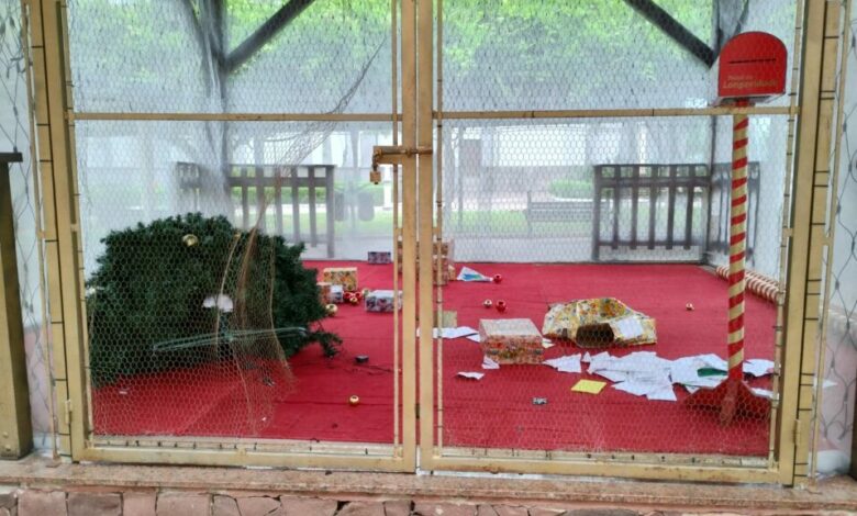 Studio Notícias | Studio TV Casa do Papai Noel sofre atos de vandalismo em Veranópolis