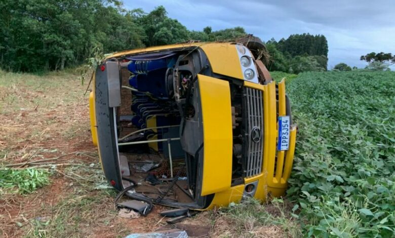 Studio Notícias | Studio TV Jovem de 18 anos furta ônibus escolar e causa acidente em Ronda Alta