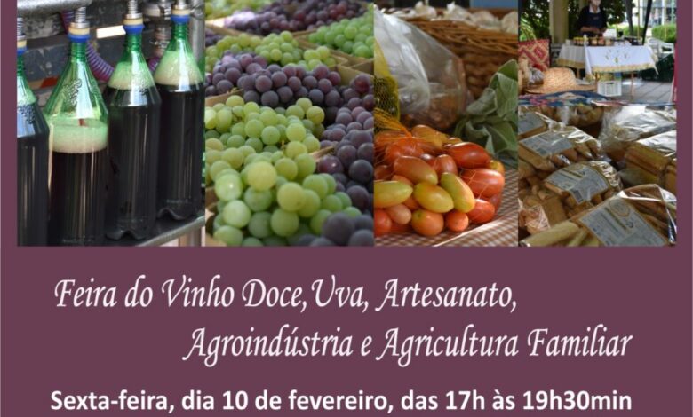 Studio Notícias | Studio TV Devido ao feriado, Feira do Vinho Doce ocorre excepcionalmente nesta sexta-feira