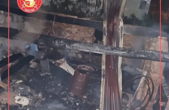 Studio Notícias | Studio TV Casa é destruída por incêndio no interior de Coronel Pilar