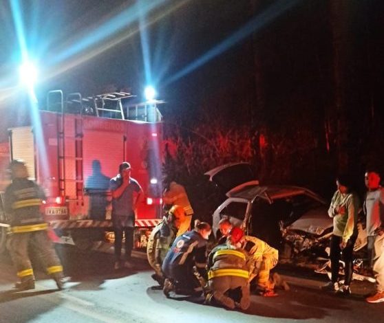 Studio Notícias | Studio TV Jovens sofrem acidente de trânsito na ERS-129 em Vespasiano Corrêa