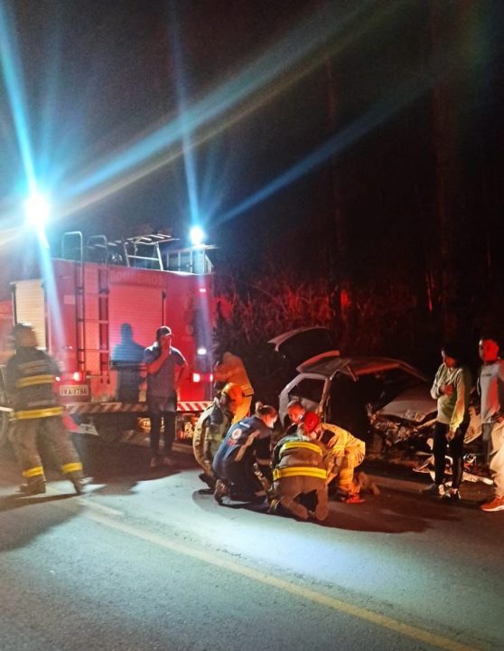 Jovens sofrem acidente de trânsito na ERS-129 em Vespasiano Corrêa 1 Studio Notícias | Studio TV Jovens sofrem acidente de trânsito na ERS-129 em Vespasiano Corrêa