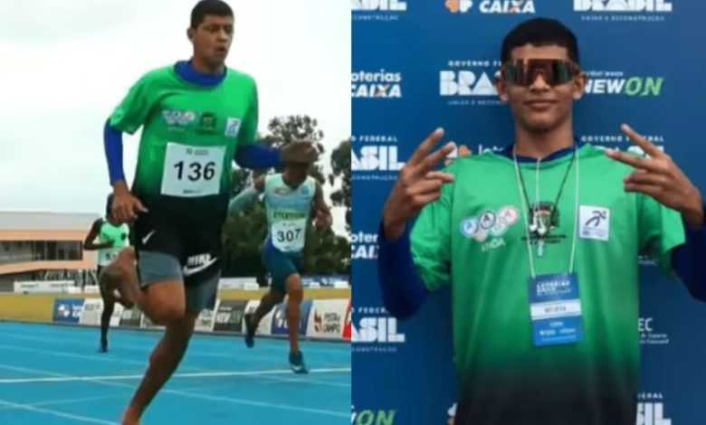 Studio Notícias | Studio TV Jovem corre 400 metros descalço e se classifica para final do Campeonato Brasileiro de Atletismo sub-20