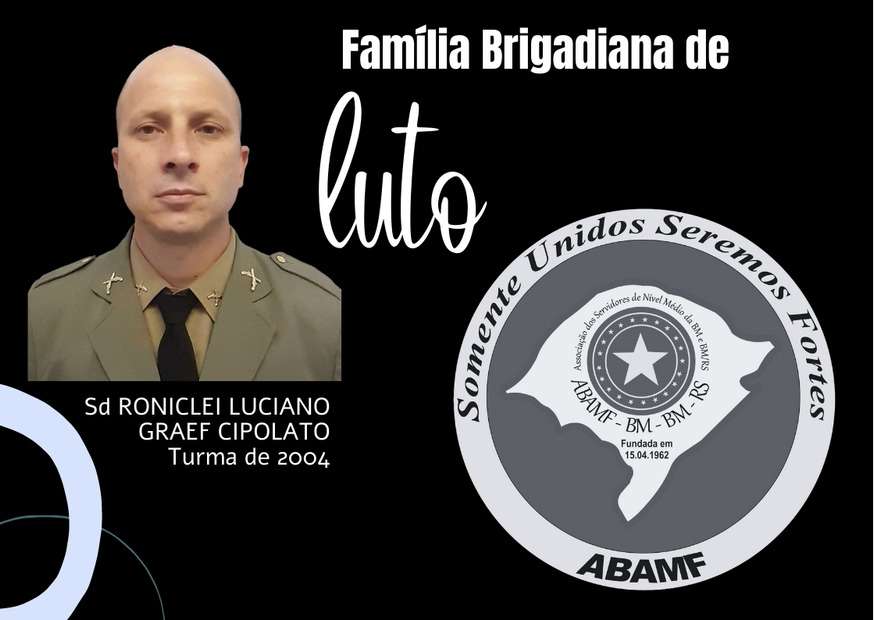 Morte trágica brigadiano salva 12 vidas no RS 1 Studio Notícias | Studio TV Morte trágica brigadiano salva 12 vidas no RS