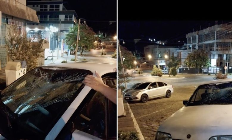 Studio Notícias | Studio TV Proprietário de veículo em Nova Prata denuncia ato de vandalismo durante a madrugada