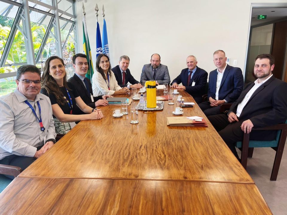 Cooperativa Vinícola Aurora visita a Organização Internacional do Trabalho 1 Studio Notícias | Studio TV Cooperativa Vinícola Aurora visita a Organização Internacional do Trabalho