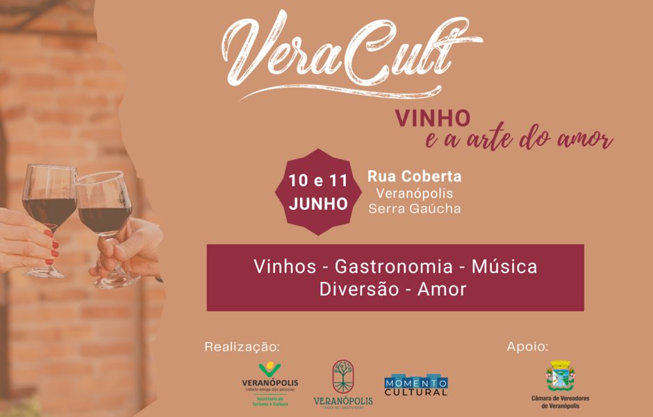 Confira a programação deste sábado do VeraCult, que ocorre na Praça XV de Novembro, em Veranópolis 1 Studio Notícias | Studio TV Confira a programação deste sábado do VeraCult, que ocorre na Praça XV de Novembro, em Veranópolis