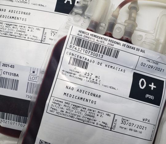 Studio Notícias | Studio TV Doação de sangue: Tacchini e prefeitura oferecem transporte gratuito no dia 15