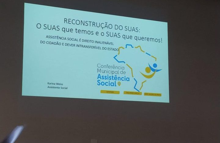 Studio Notícias | Studio TV Reconstrução do Sistema Único da Assistência Social é o tema da 6ª Conferência de Assistência Social de Fagundes Varela