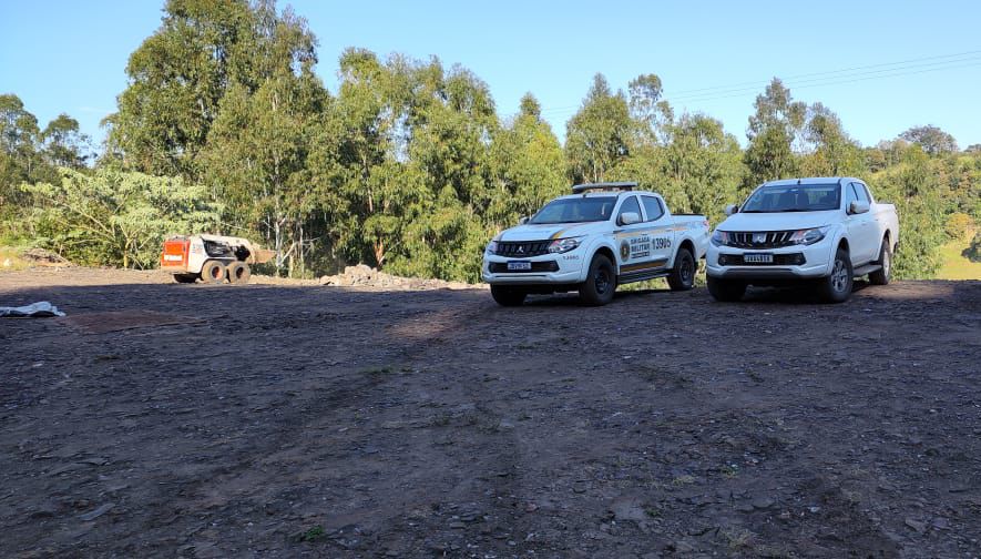 15 prisões de proprietários de garimpos e garimpeiros são realizadas pela Brigada Militar e Polícia Federal na região de Ametista do Sul 1 Studio Notícias | Studio TV 15 prisões de proprietários de garimpos e garimpeiros são realizadas pela Brigada Militar e Polícia Federal na região de Ametista do Sul