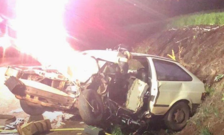 Studio Notícias | Studio TV Idoso morre em acidente entre carro e trator, em Santo Ângelo