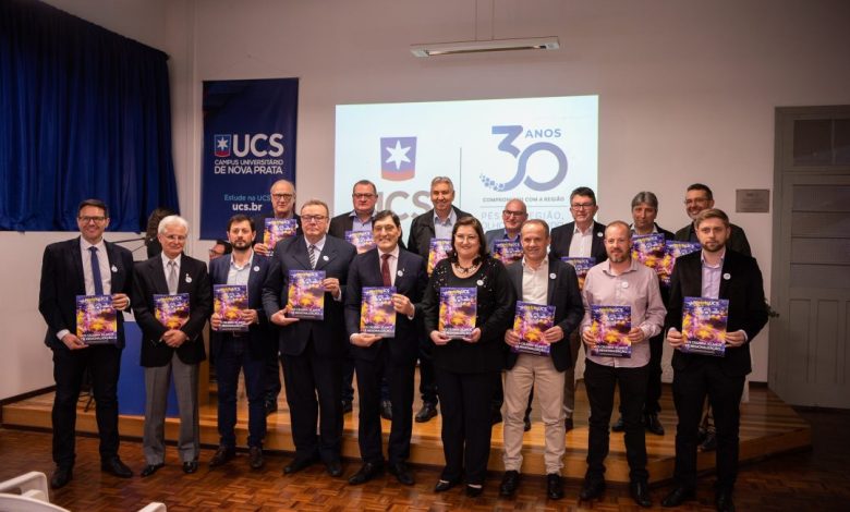 Studio Notícias | Studio TV Evento no campus da UCS em Nova Prata dá início às comemorações dos 30 anos de regionalização