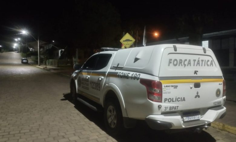 Studio Notícias | Studio TV Brigada Militar prende idoso de 75 anos, foragido da justiça, no interior de São Jorge