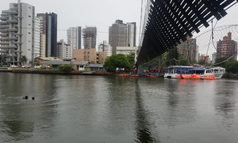 Studio Notícias | Studio TV Inquérito conclui responsabilidade da Prefeitura de Passo de Torres no rompimento da ponte que ligava RS e SC