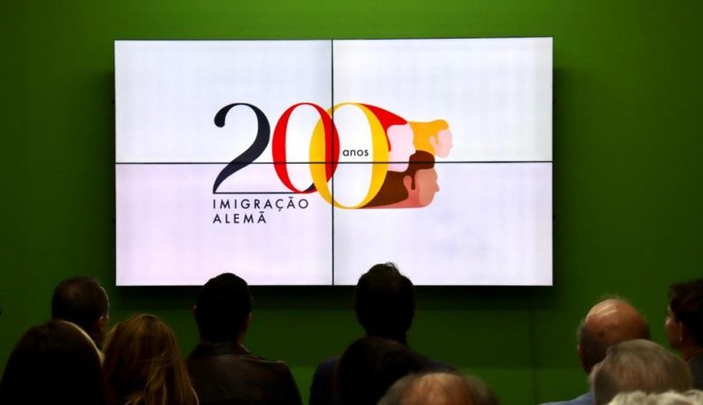 Studio Notícias | Studio TV Logo do Bicentenário da Imigração Alemã é lançada na Expointer